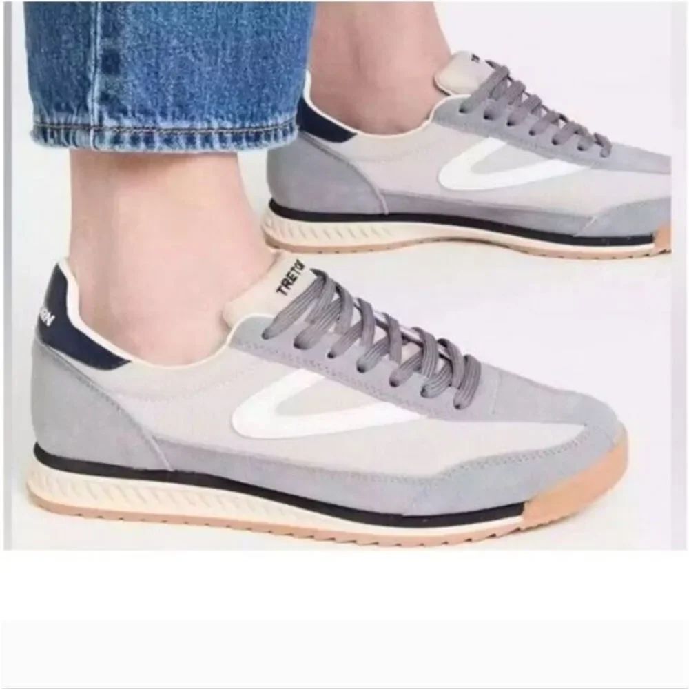 Tretorn Rawlins 2.0 Womens Sneakers Gray White Size 7